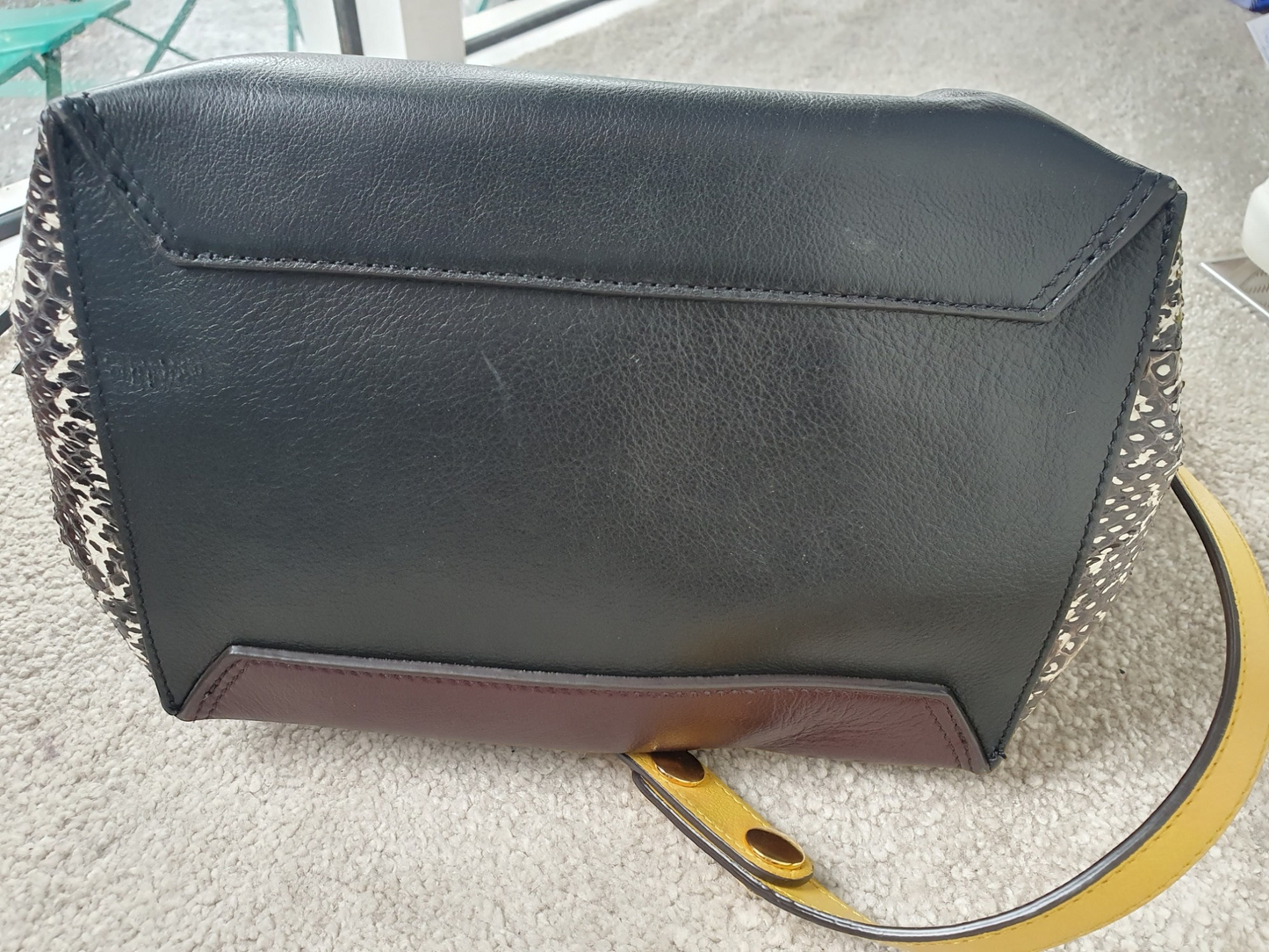 Mulberry Camden Tote Bag, in Oxblood and black