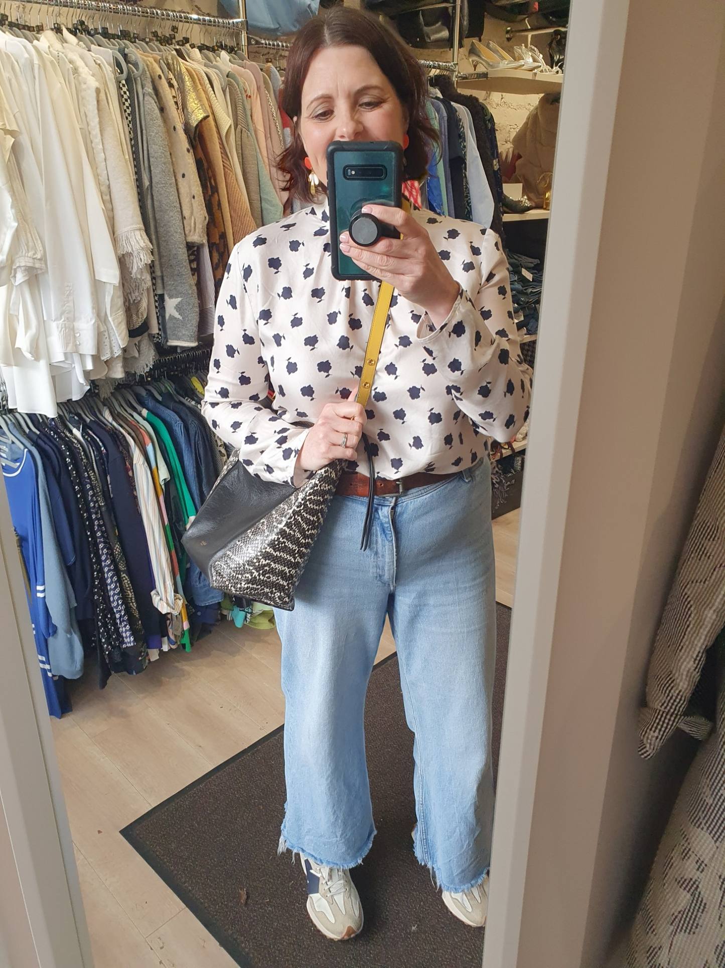 Mulberry Camden Tote Bag, in Oxblood and black