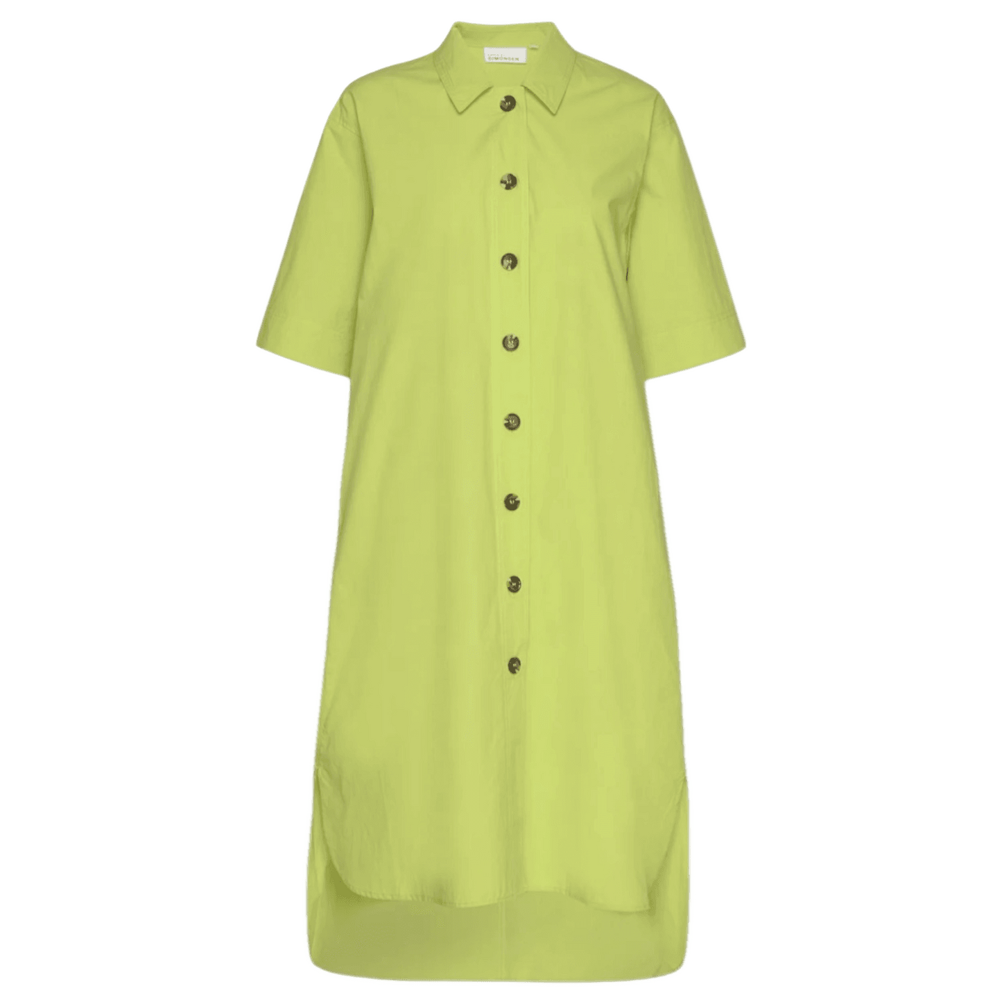 Karen by Simonsen Lime Green Womens Shirt Dress - Size EU 34 / UK 8
