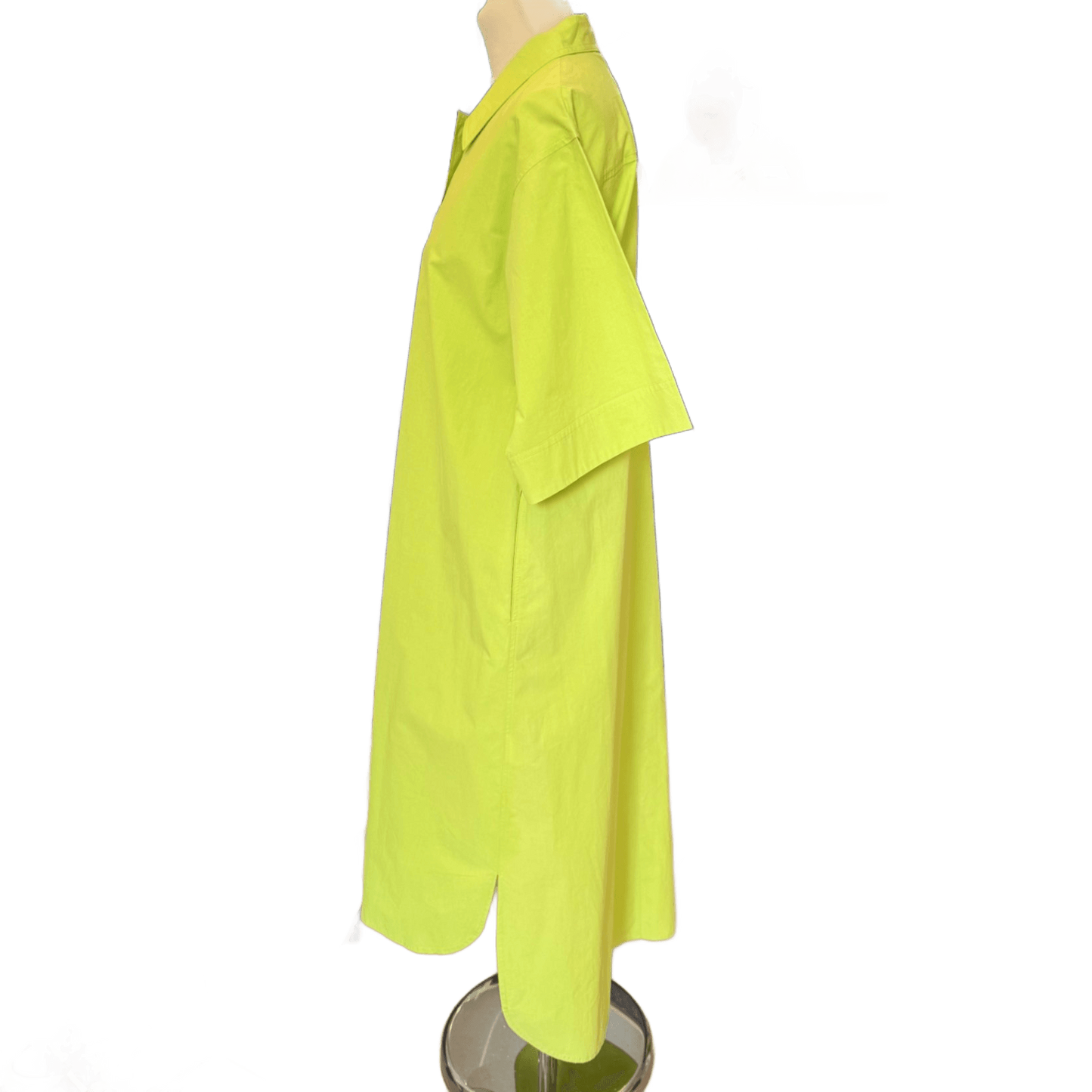Karen by Simonsen Lime Green Womens Shirt Dress - Size EU 34 / UK 8