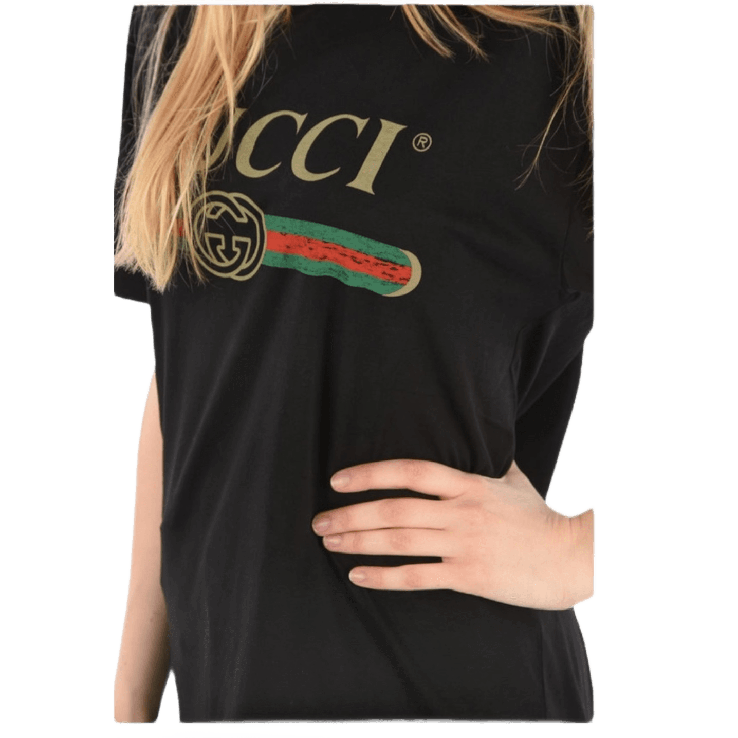 Gucci Black T-Shirt - Size S / UK 10