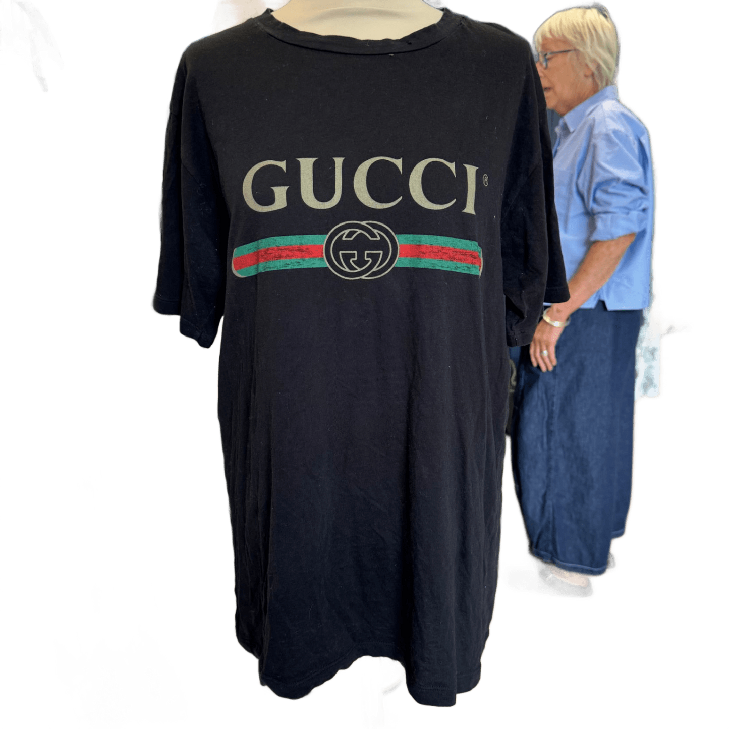 Gucci Black T-Shirt - Size S / UK 10