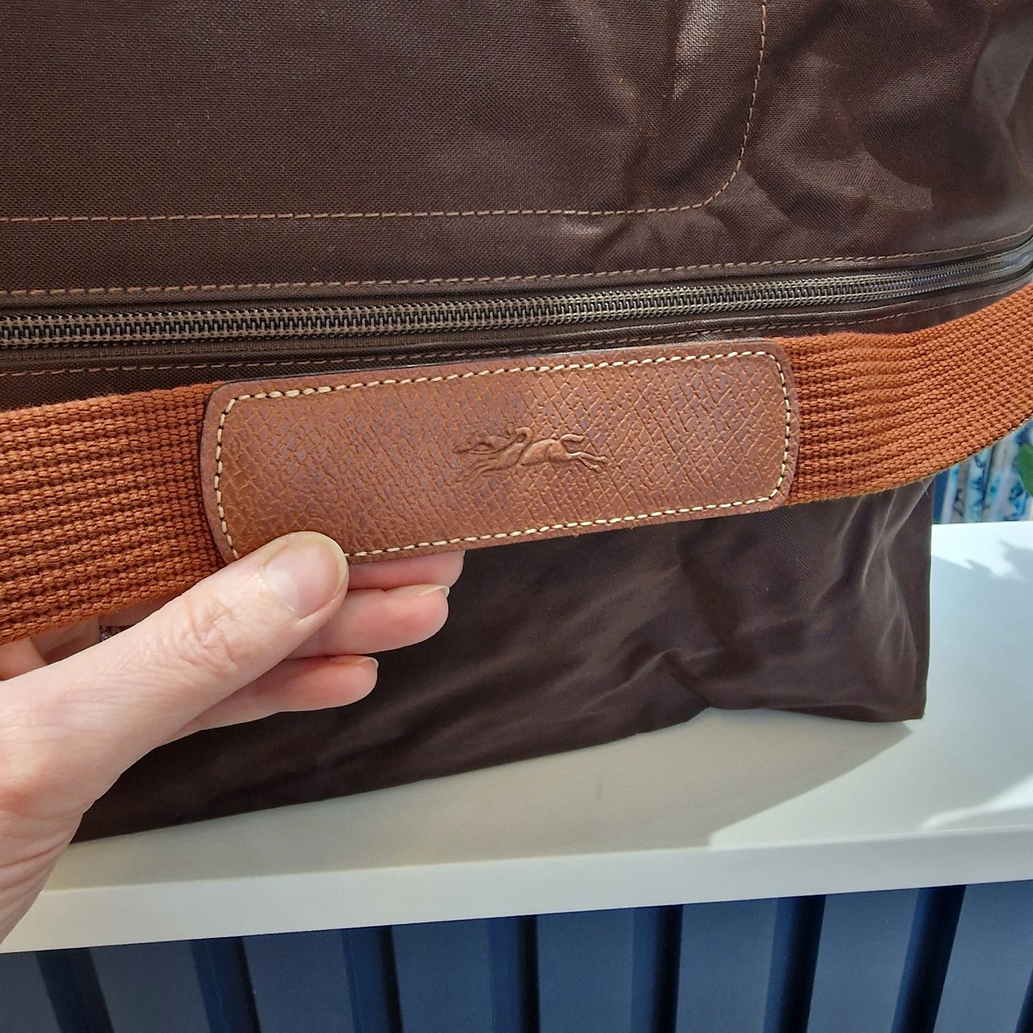 Longchamp Extendible Travel Bag - Brown