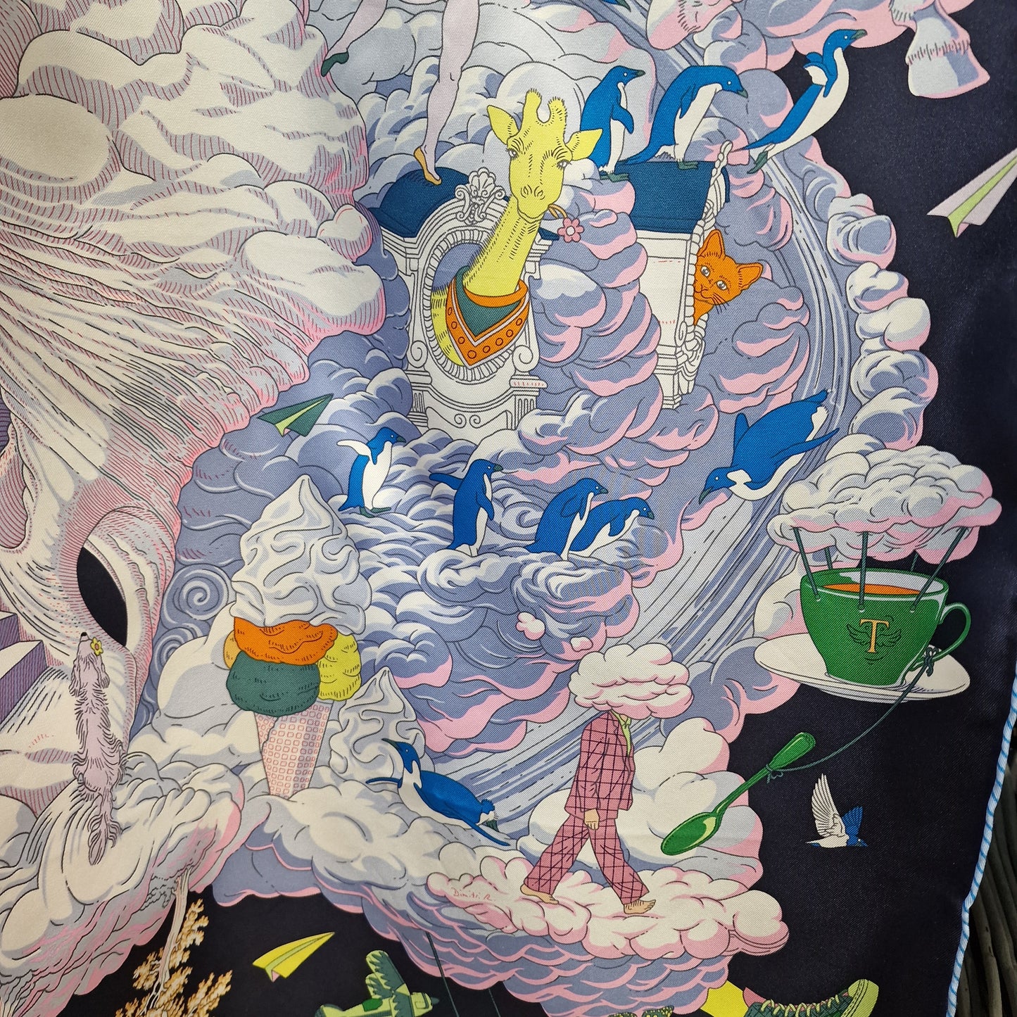 Hermès Silk Scarf, 90 x 90