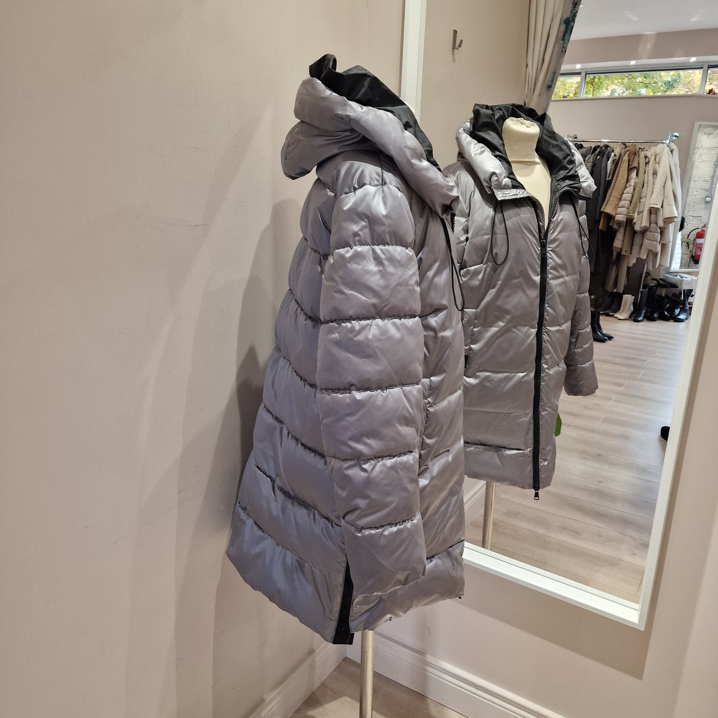 MDM Silver Padded Coat - 16