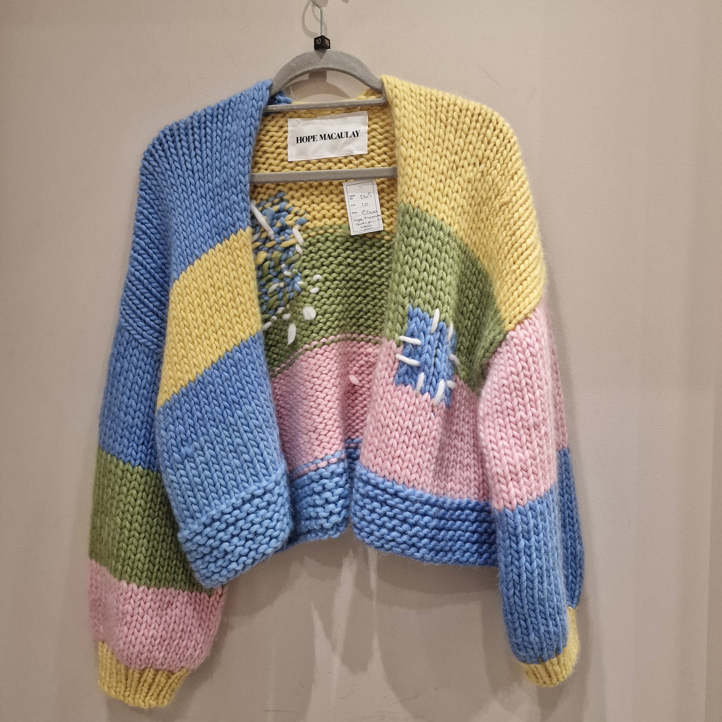 Hope Macaulay Whimsy Patchwork Cardigan -  Small