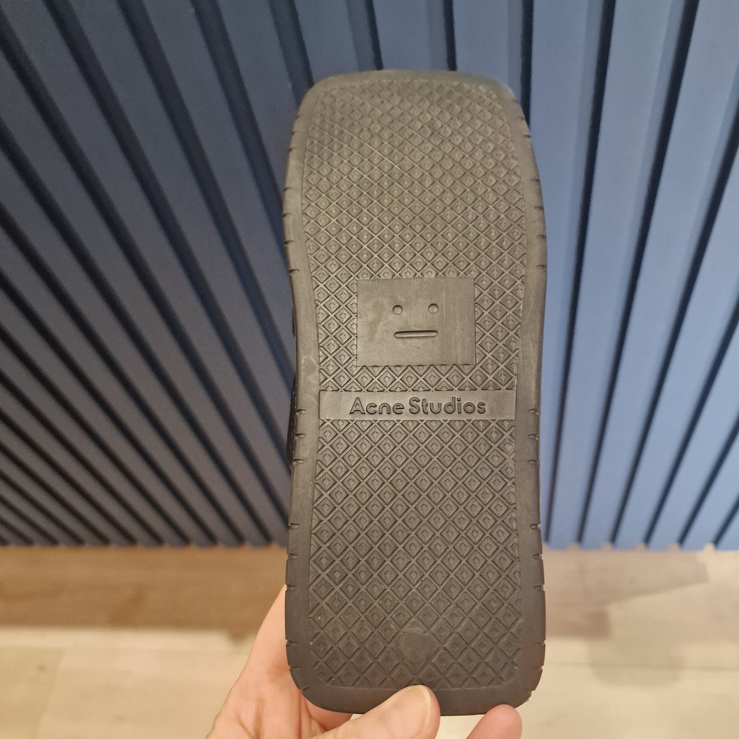 Acne Black Square Toe Sandals - EU 40