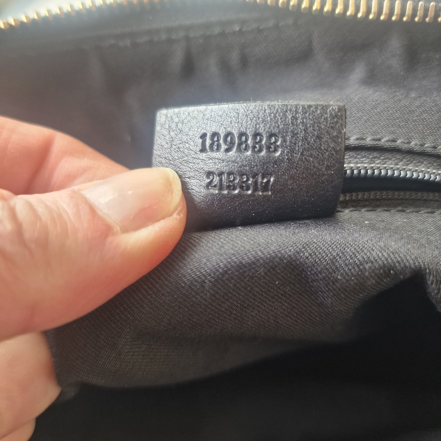 Gucci D Ring Black Shoulder Bag