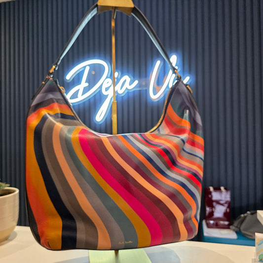 Paul Smith Leather Swirl Hobo Bag