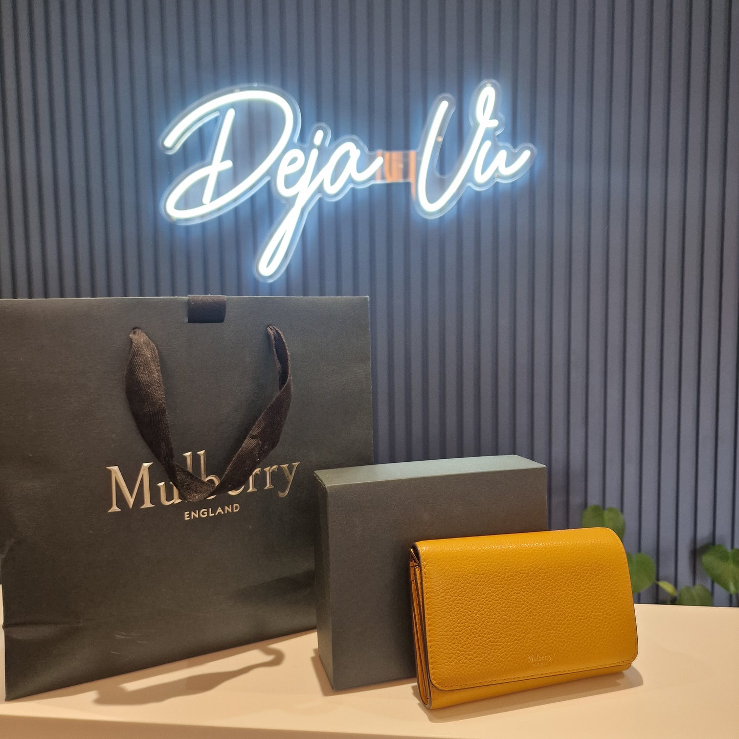 Mulberry Continental Wallet, Deep Amber
