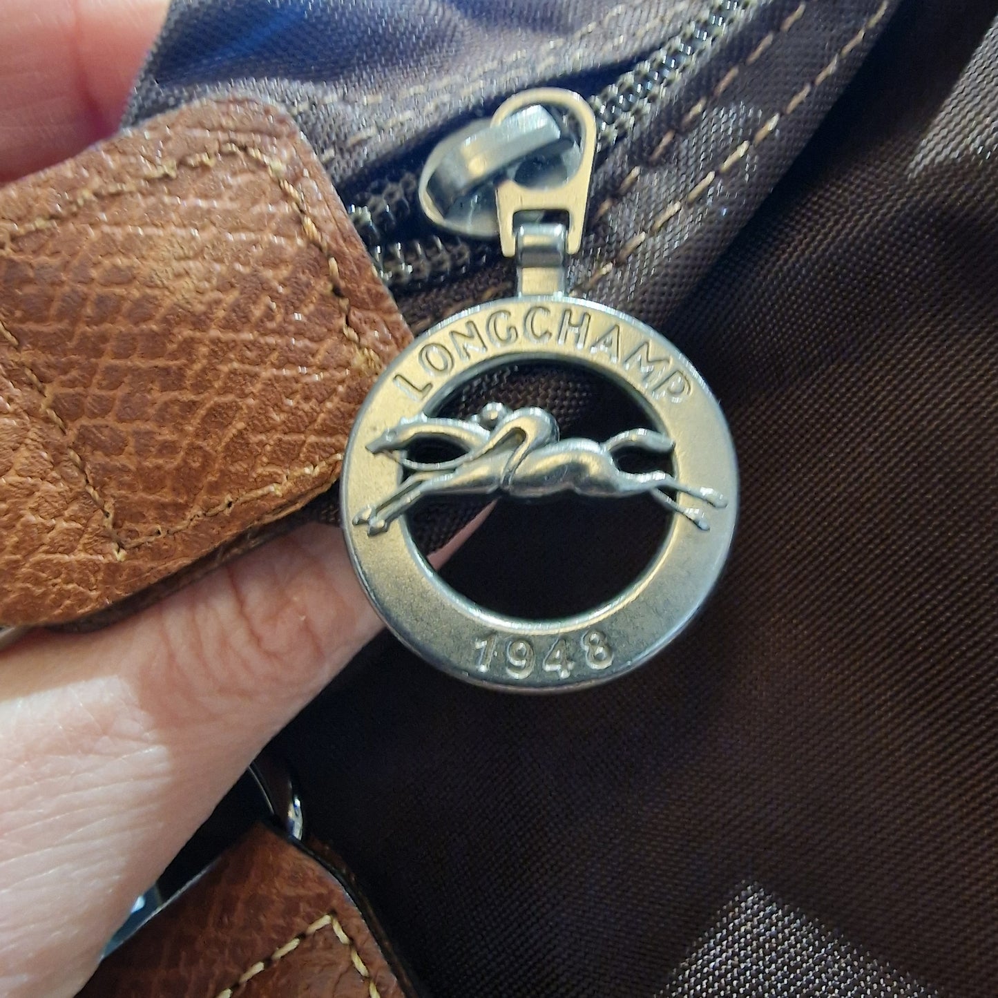 Longchamp Extendible Travel Bag - Brown