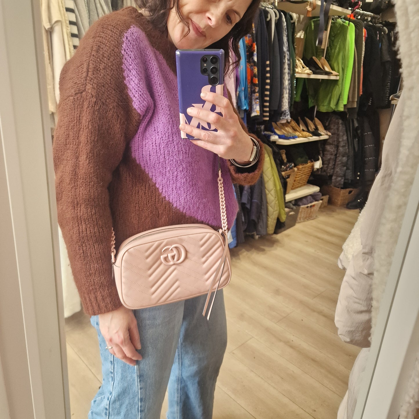 Gucci Marmont Double G Camera Bag