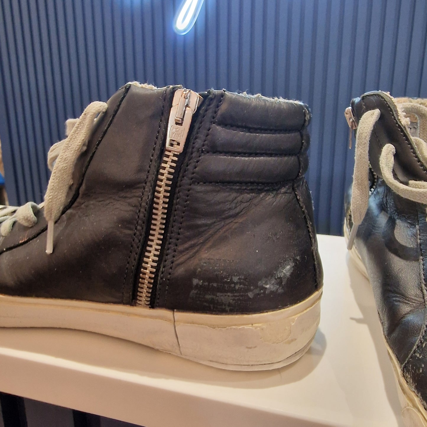 Golden Goose Slide Black Boots - UK 6