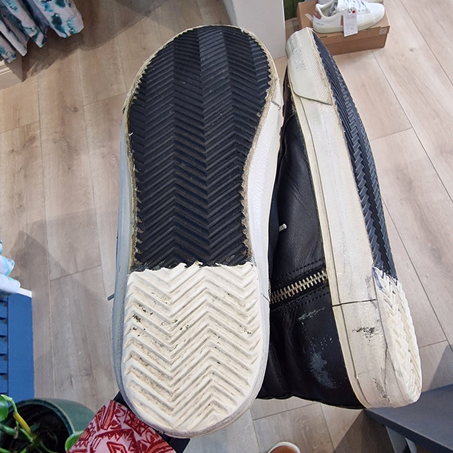 Golden Goose Slide Black Boots - UK 6