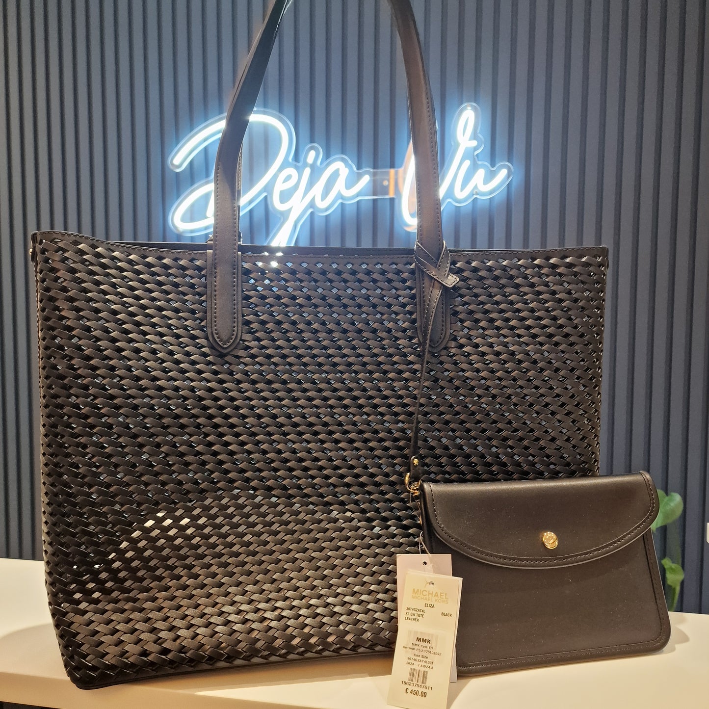 Michael Kors Eliza Leather Tote Bag