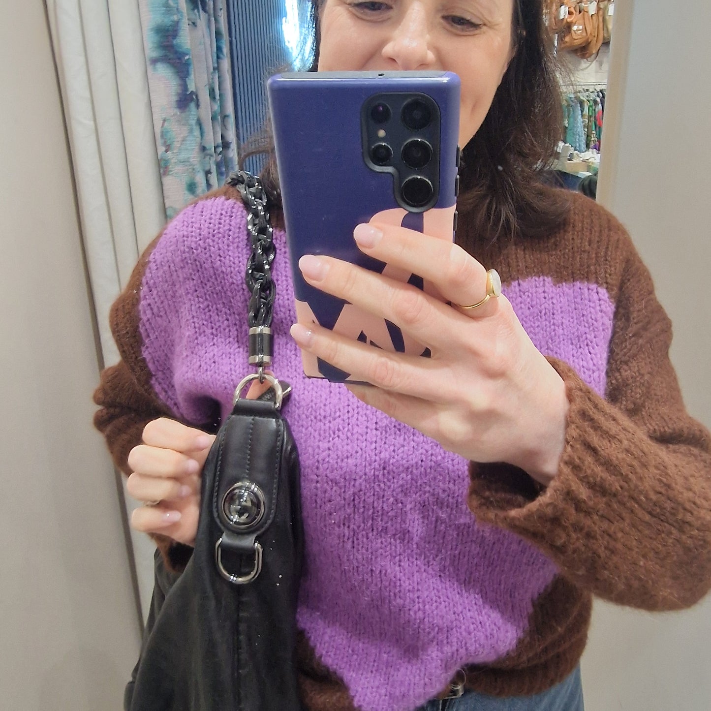 Gucci Black Leather Bag