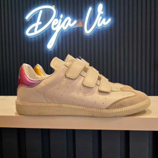 Isabel Marant White Beth Trainers - 39