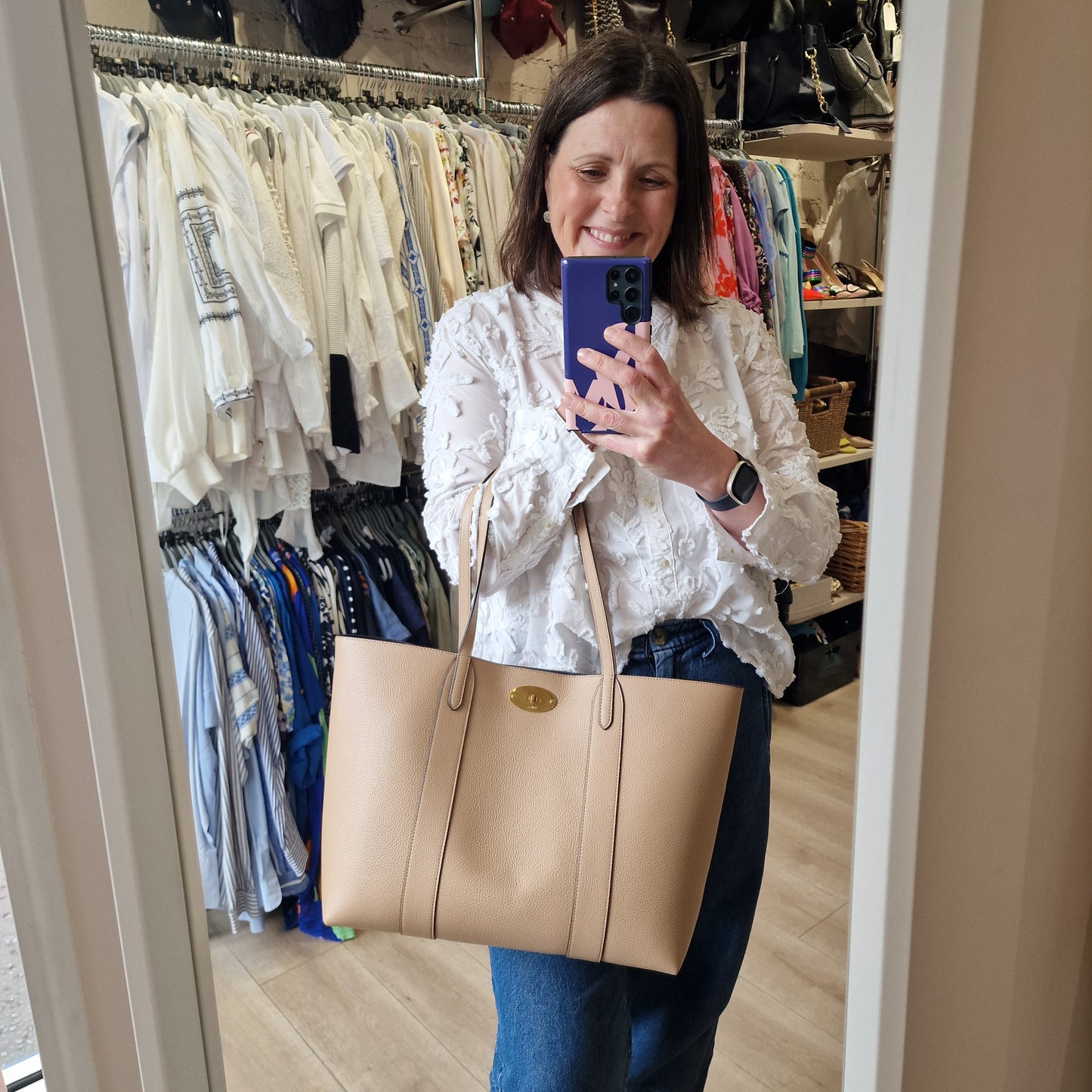 Mulberry Bayswater Tote - Maple *New*