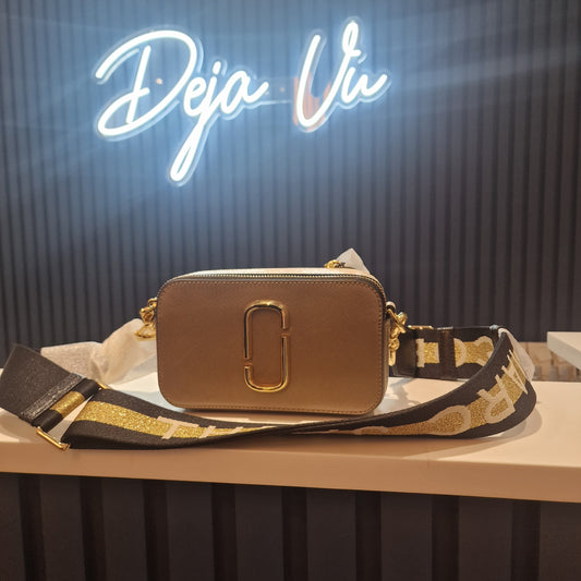 Marc Jacobs French Grey Camera Bag