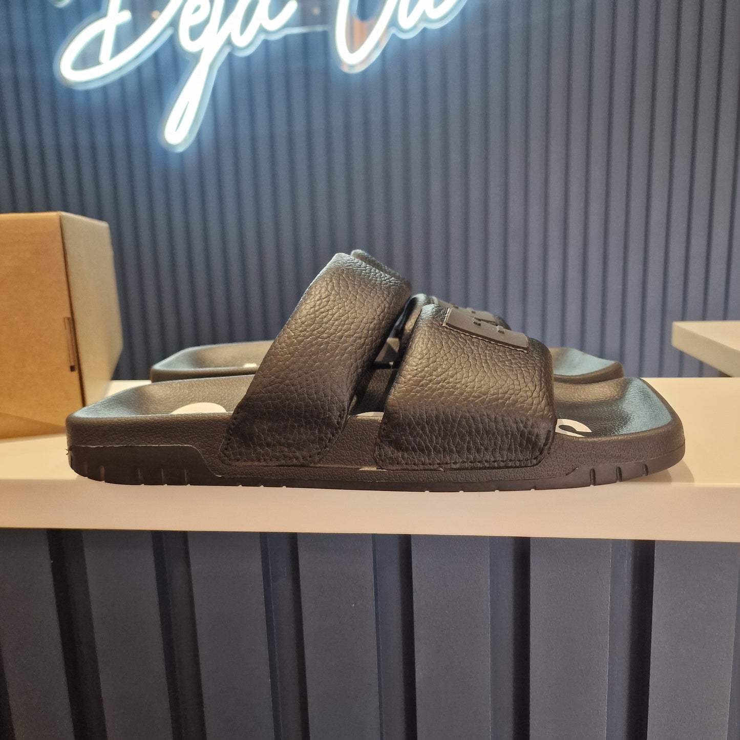 Acne Black Square Toe Sandals - EU 40