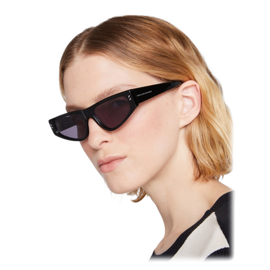 Stella McCartney Black Square Sunglasses - New