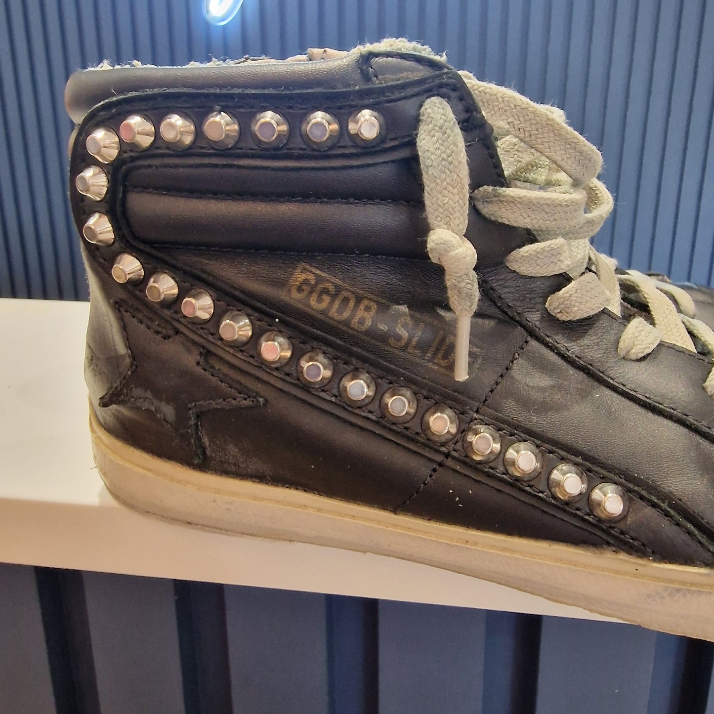 Golden Goose Slide Black Boots - UK 6