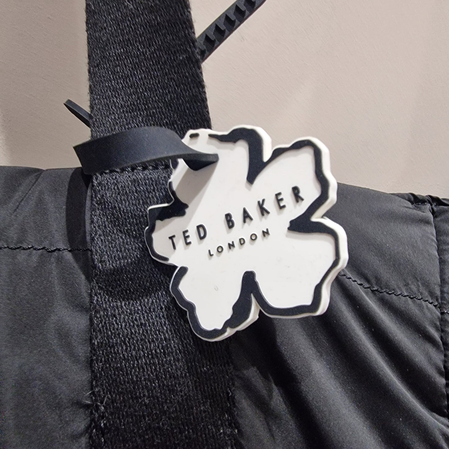 Ted Baker Black Padded Oversized Bag