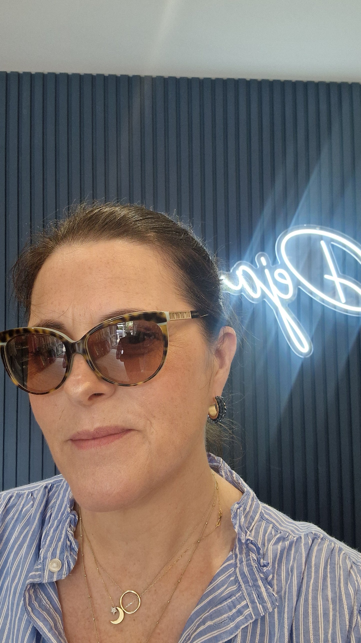 Tiffany TF4097 Atlas Collection Cats Eye Sunglasses