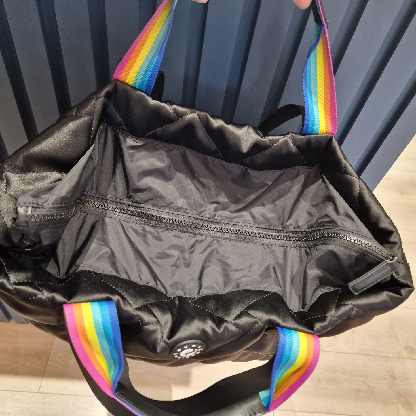 Kurt Geiger Black Quilted Bag