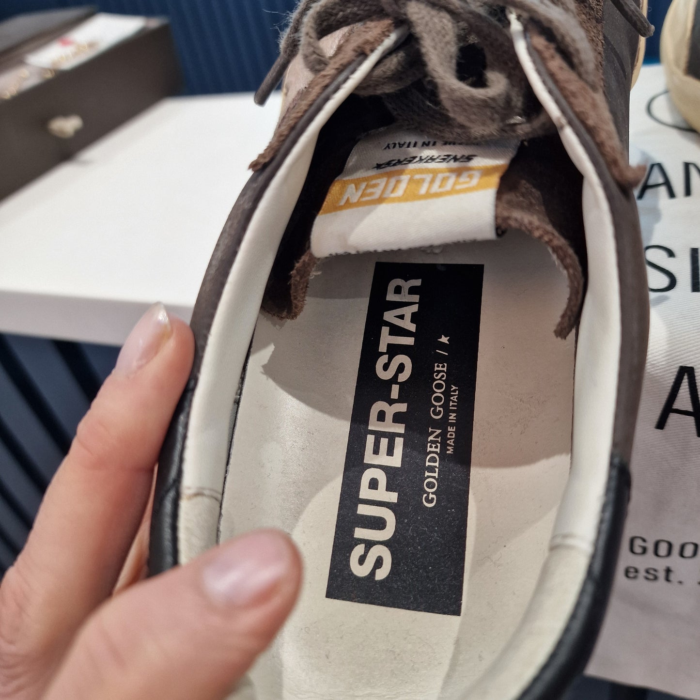 Golden Goose Ltd Edition Pen Star Brown and Pink - 7