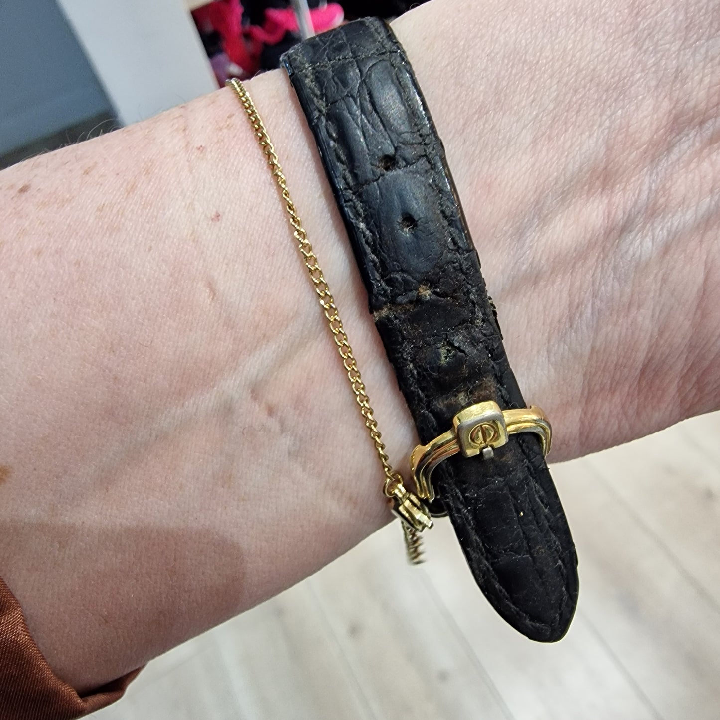 Dunhill Gold Plated and Stainless Steel Watch