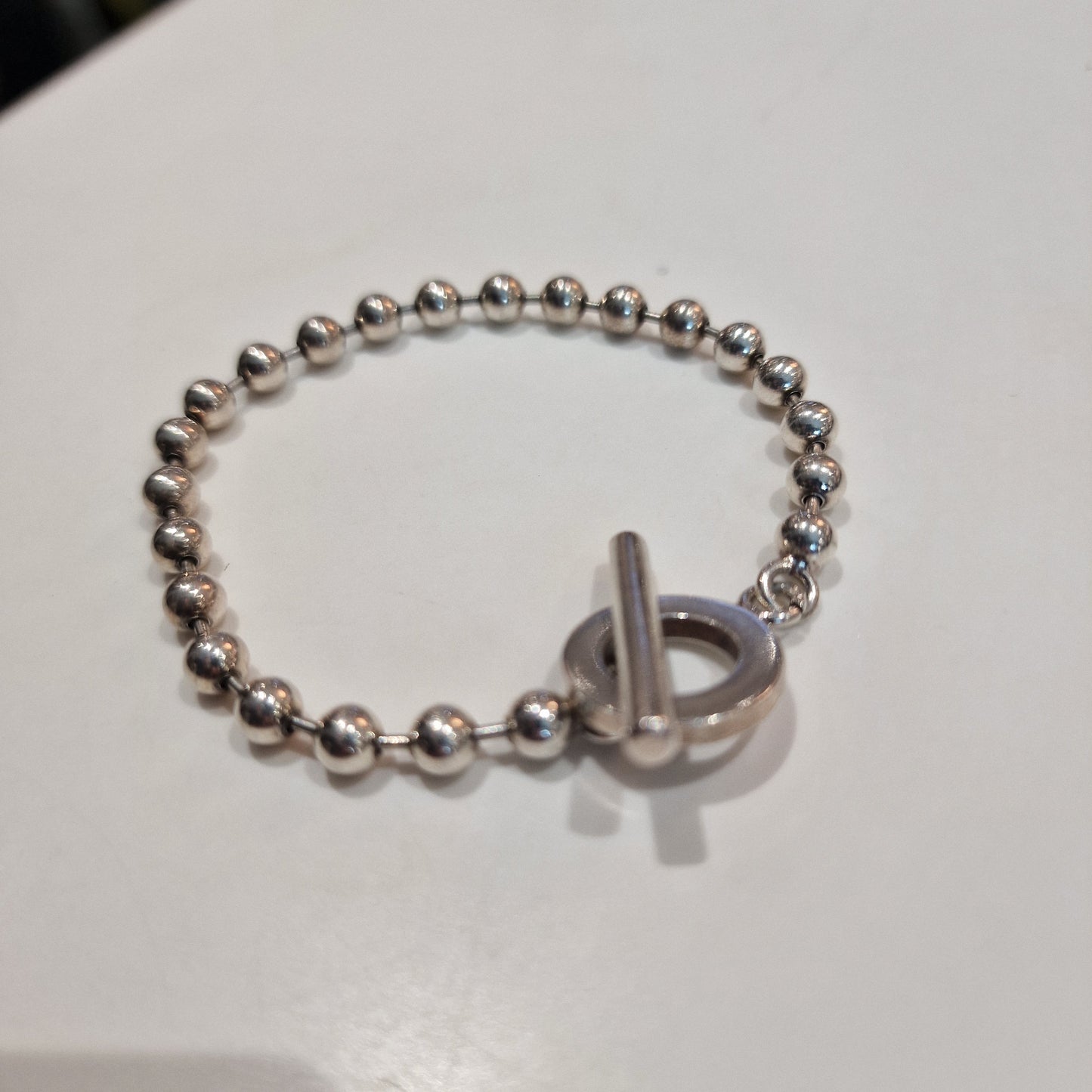 Gucci Boule Chain Silver Bracelet