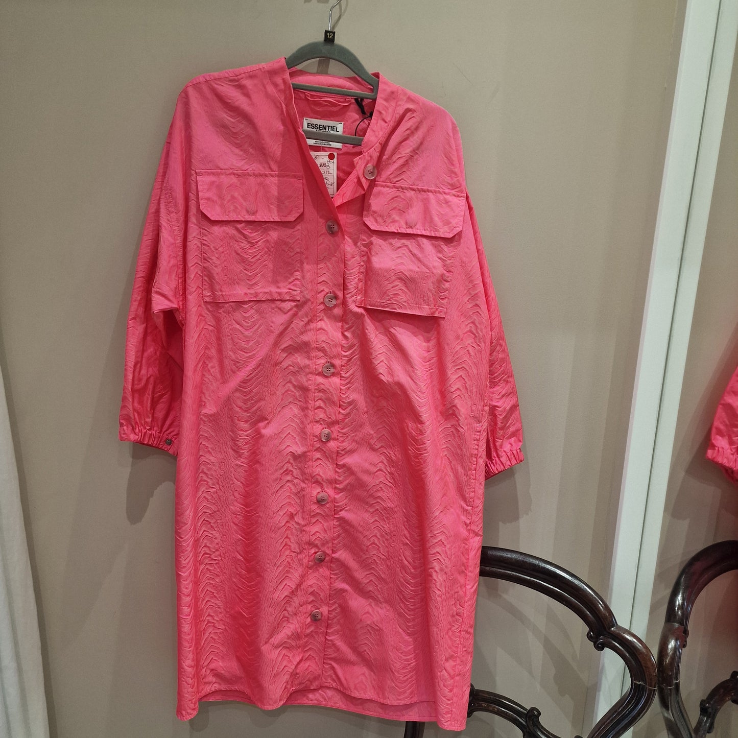 Essentiel Pink Jacquard 'Decay' Dress - 10/12 - NEW