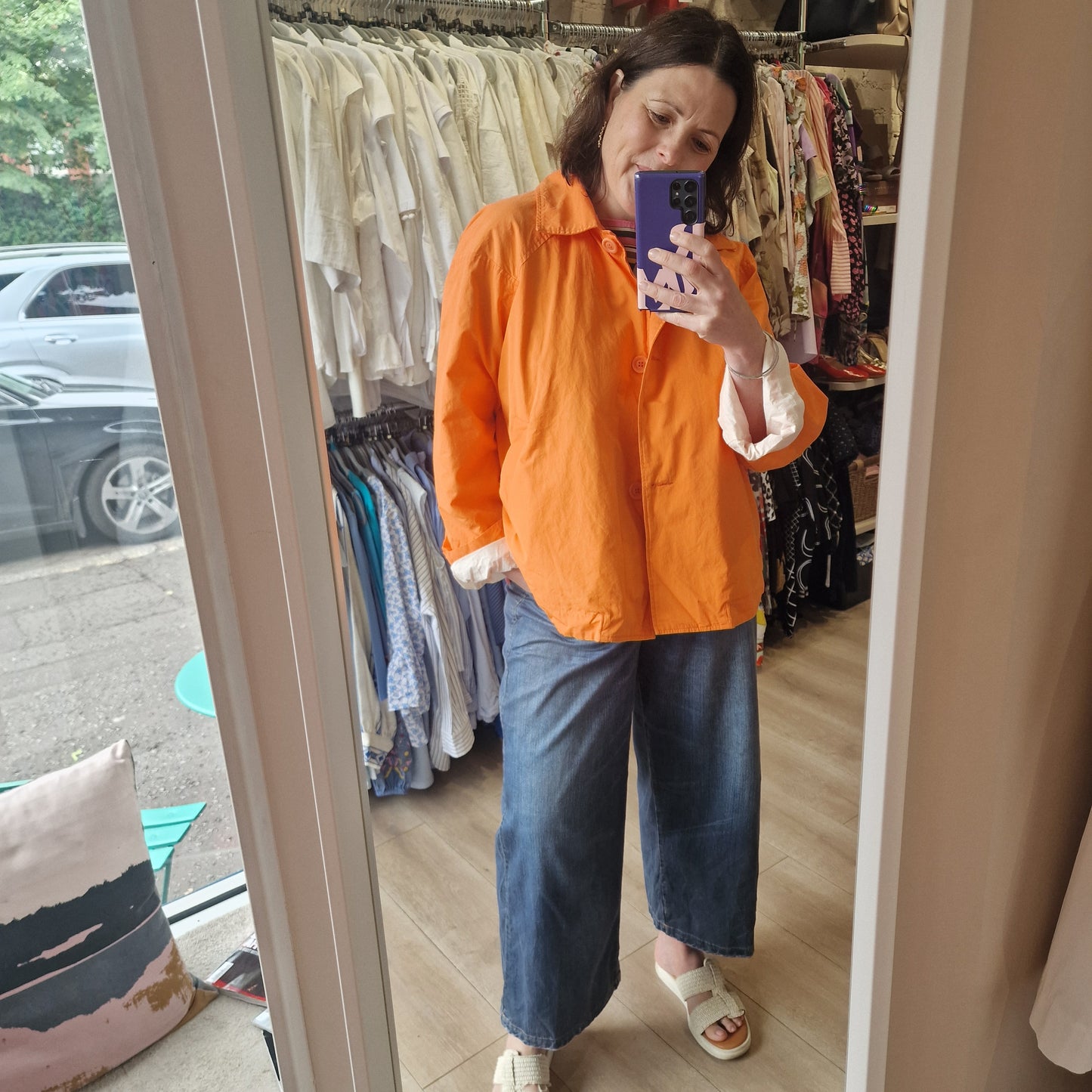 Casey Casey Drays Jacket, Pumpkin - M