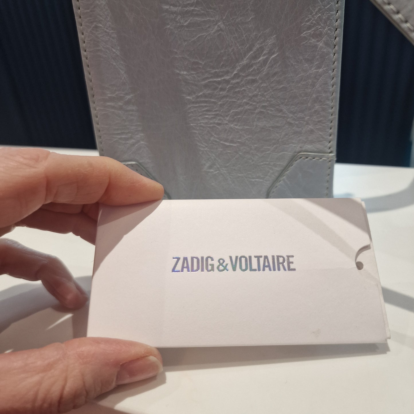 Zadig & Voltaire Baby Blue Phone Case Bag