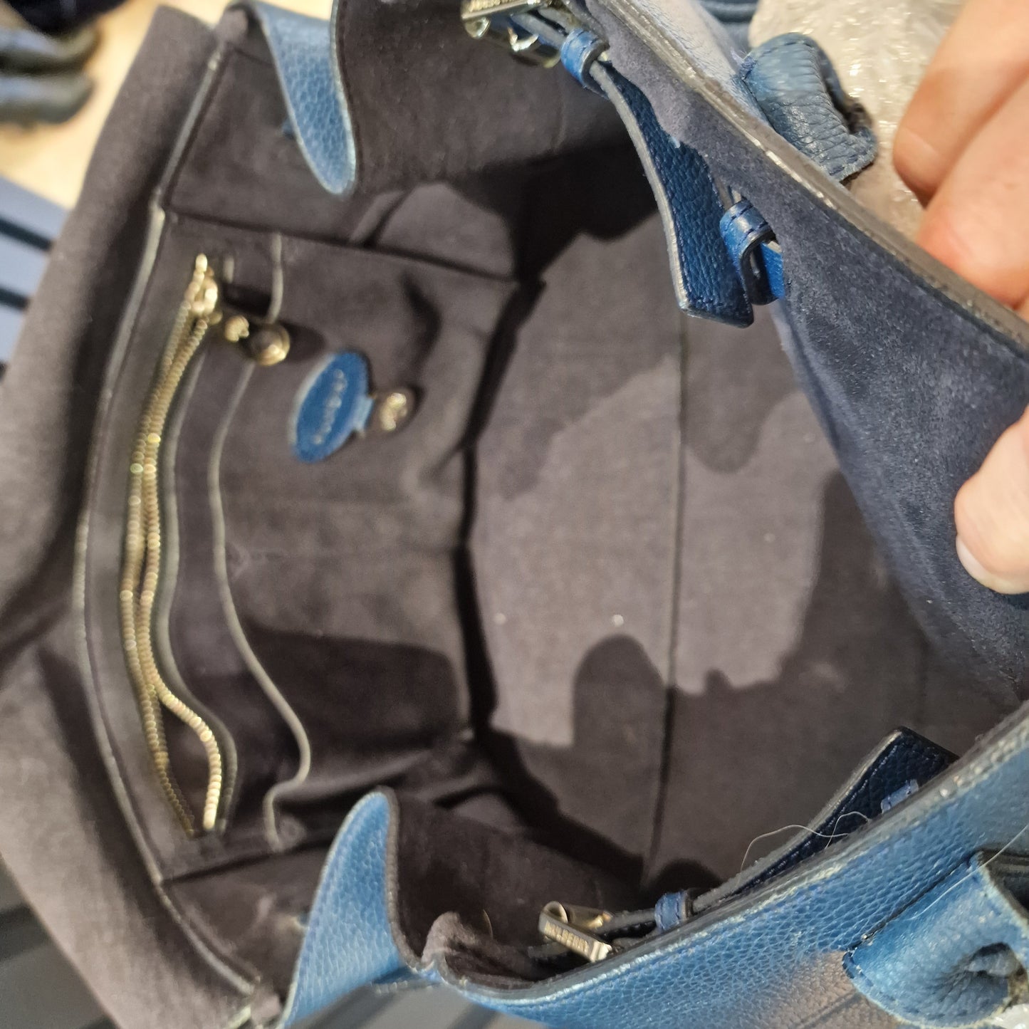 Mulberry Bayswater 'Seablue'