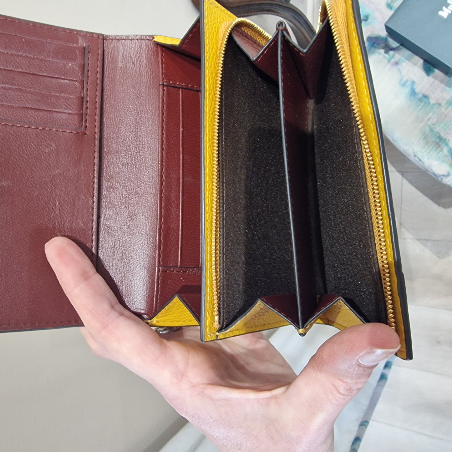 Mulberry Continental Wallet, Deep Amber