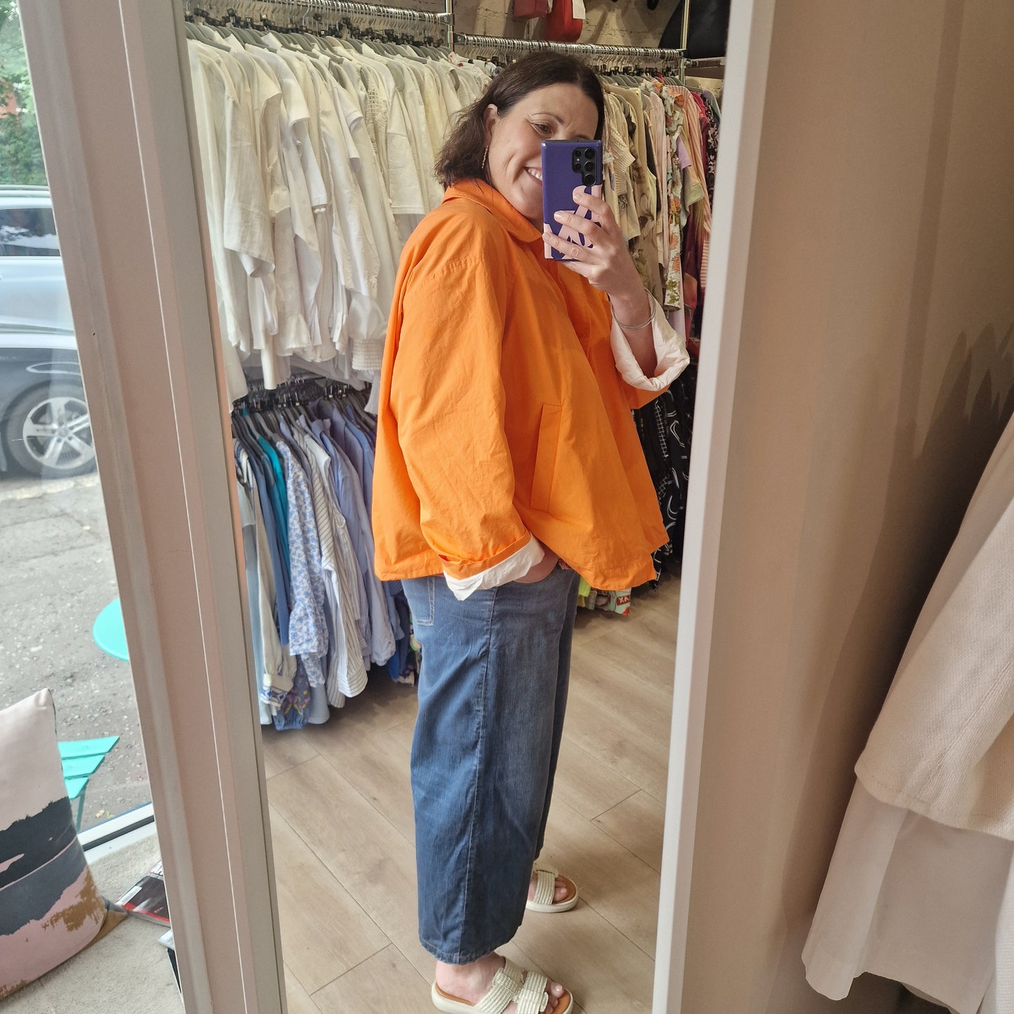Casey Casey Drays Jacket, Pumpkin - M