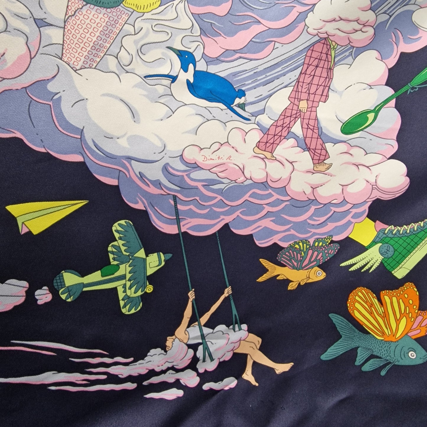 Hermès Silk Scarf, 90 x 90