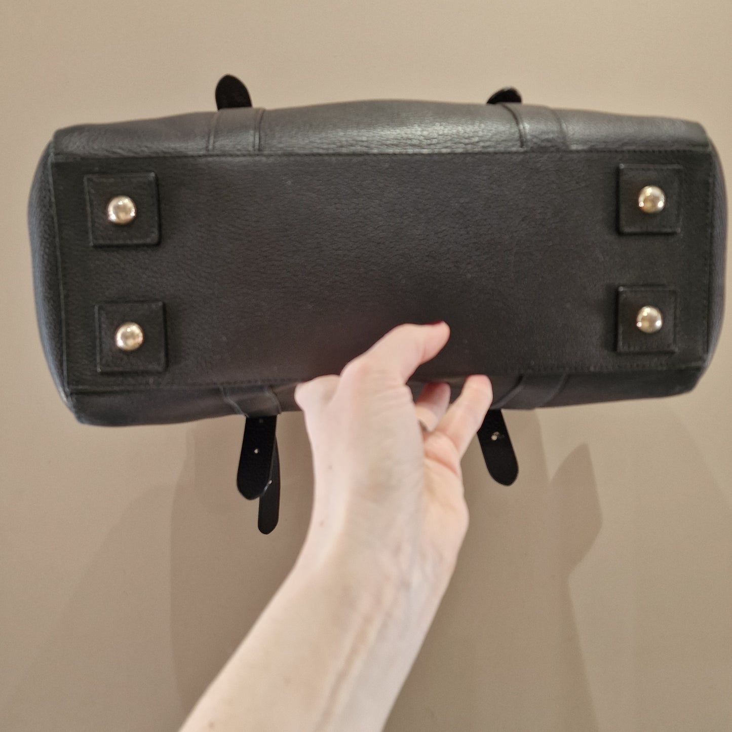 Mulberry Bayswater Double Zip Tote, Black