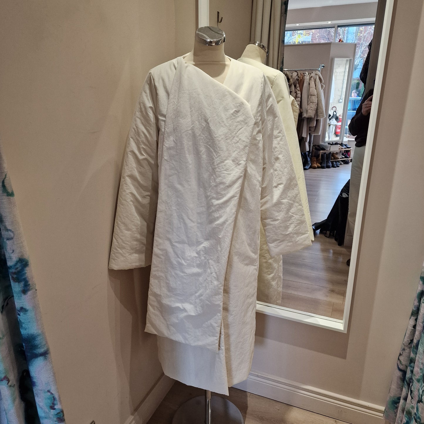 Cos Cream Padded Coat - 12