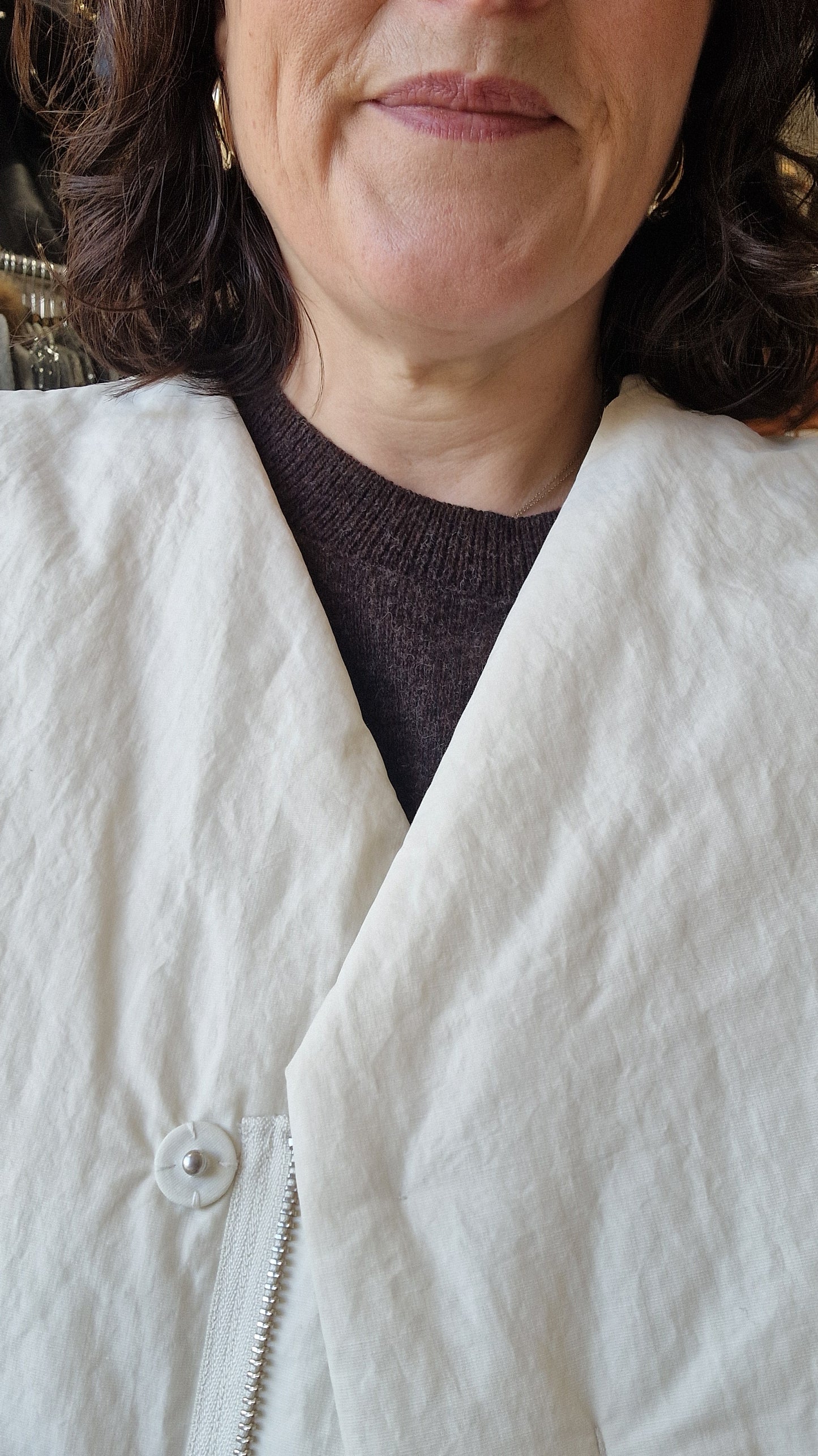 Cos Cream Padded Coat - 12