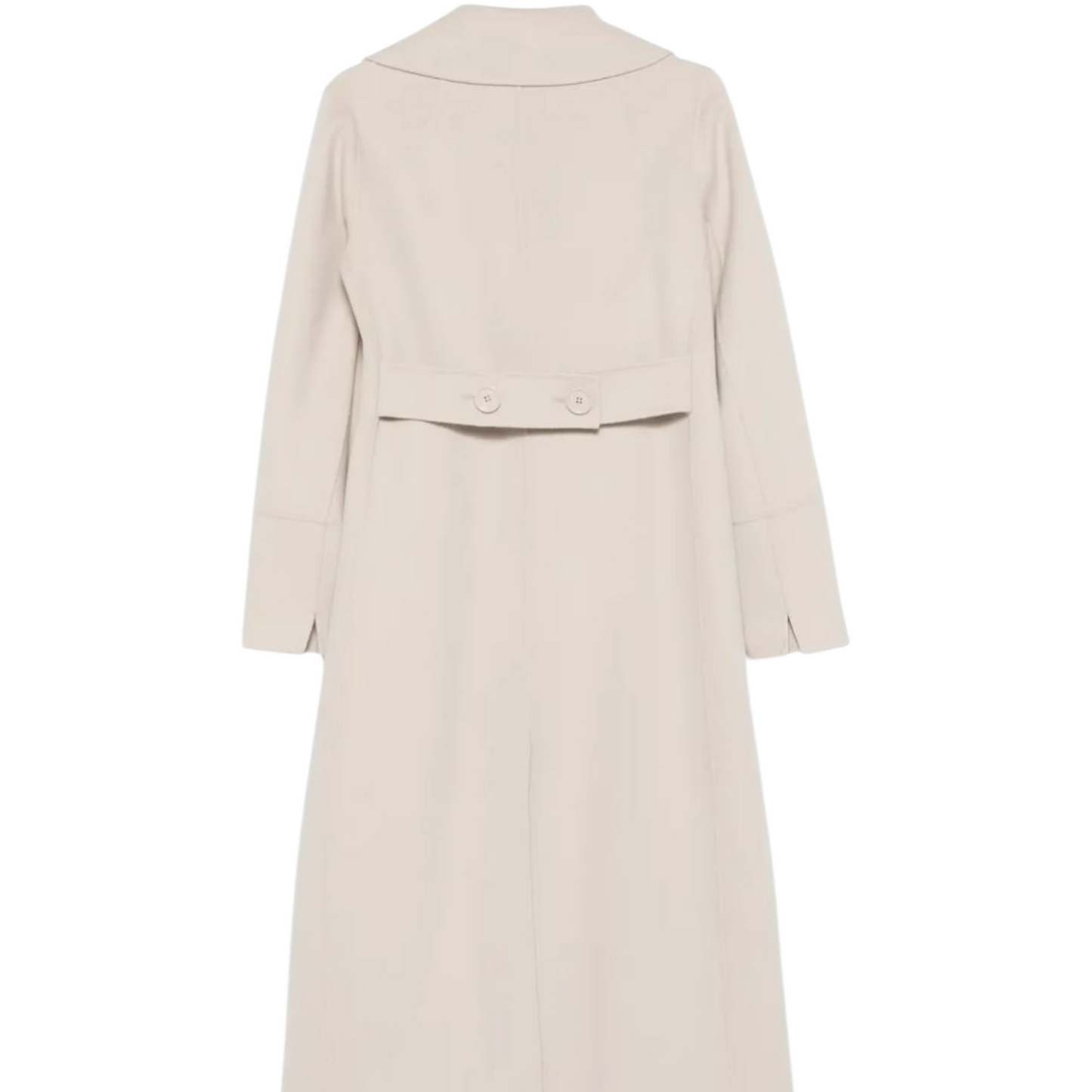 'S MaxMara Custodi Nude Wool Coat - 12