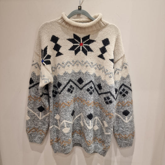 Henry Cotton's Wool Winter Sweater - 12/14