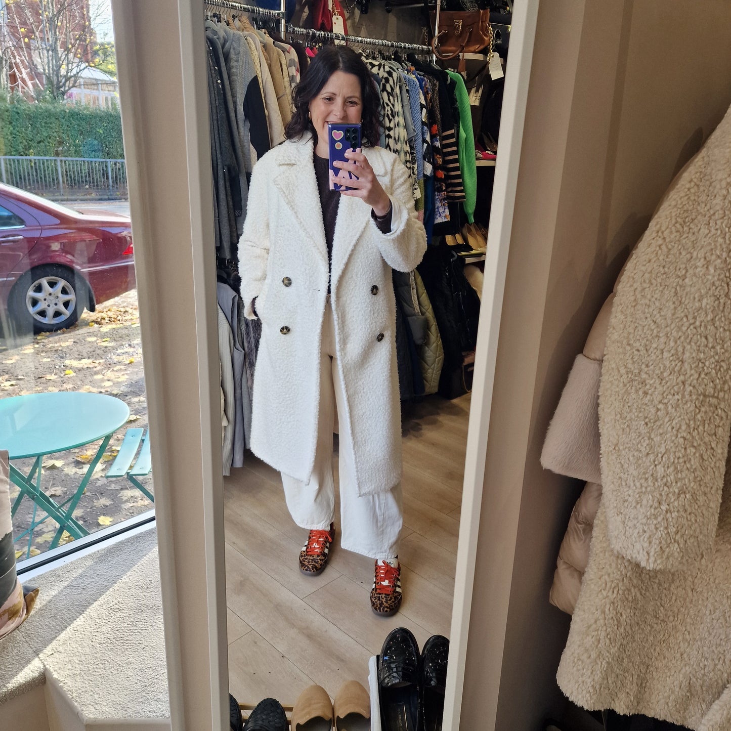 Fabio Lisandro Cream Coat - 12