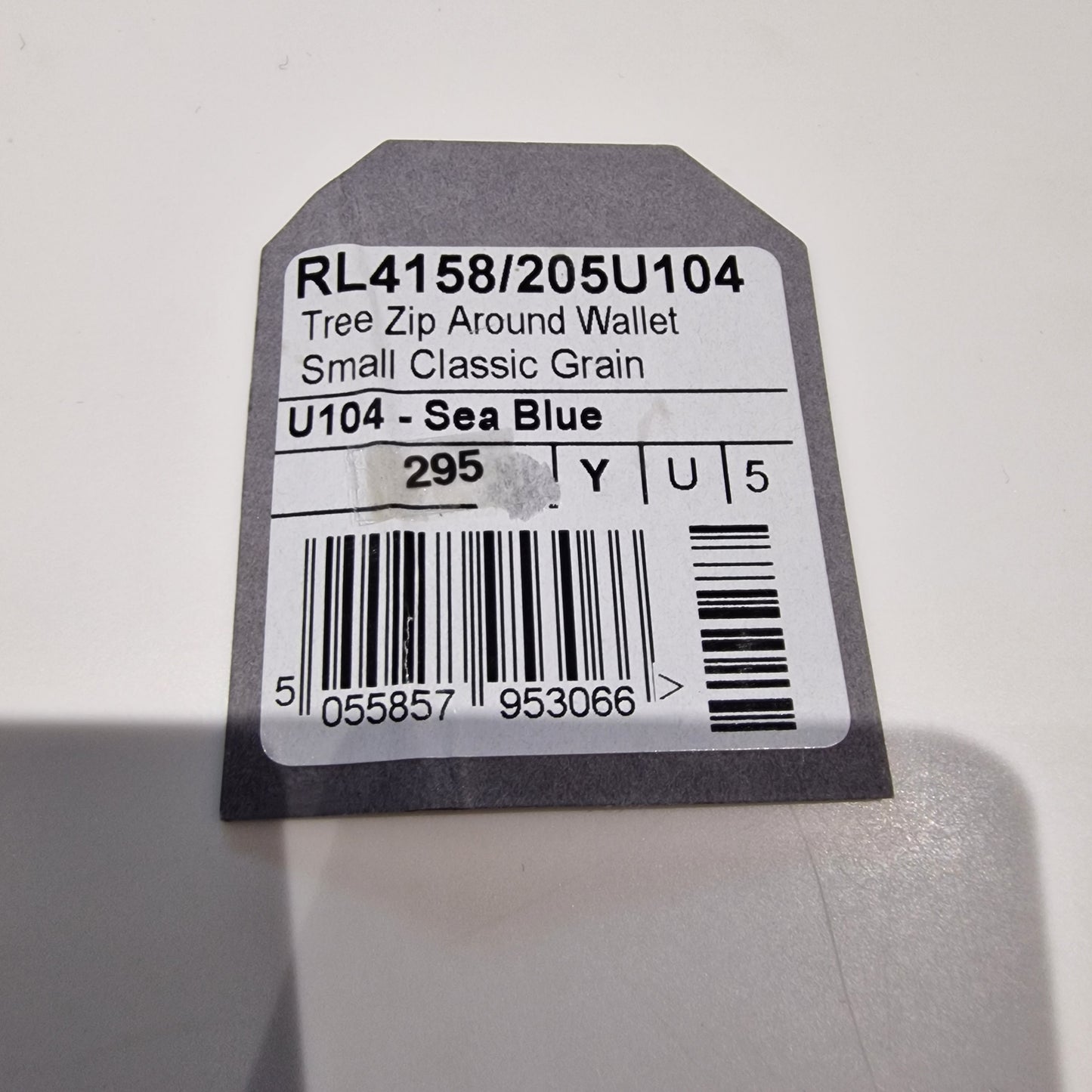 Mulberry Tree Zip Around Wallet, Sea Blue