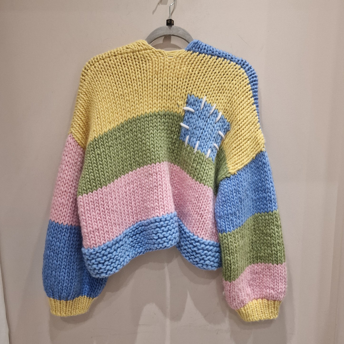 Hope Macaulay Whimsy Patchwork Cardigan -  Small