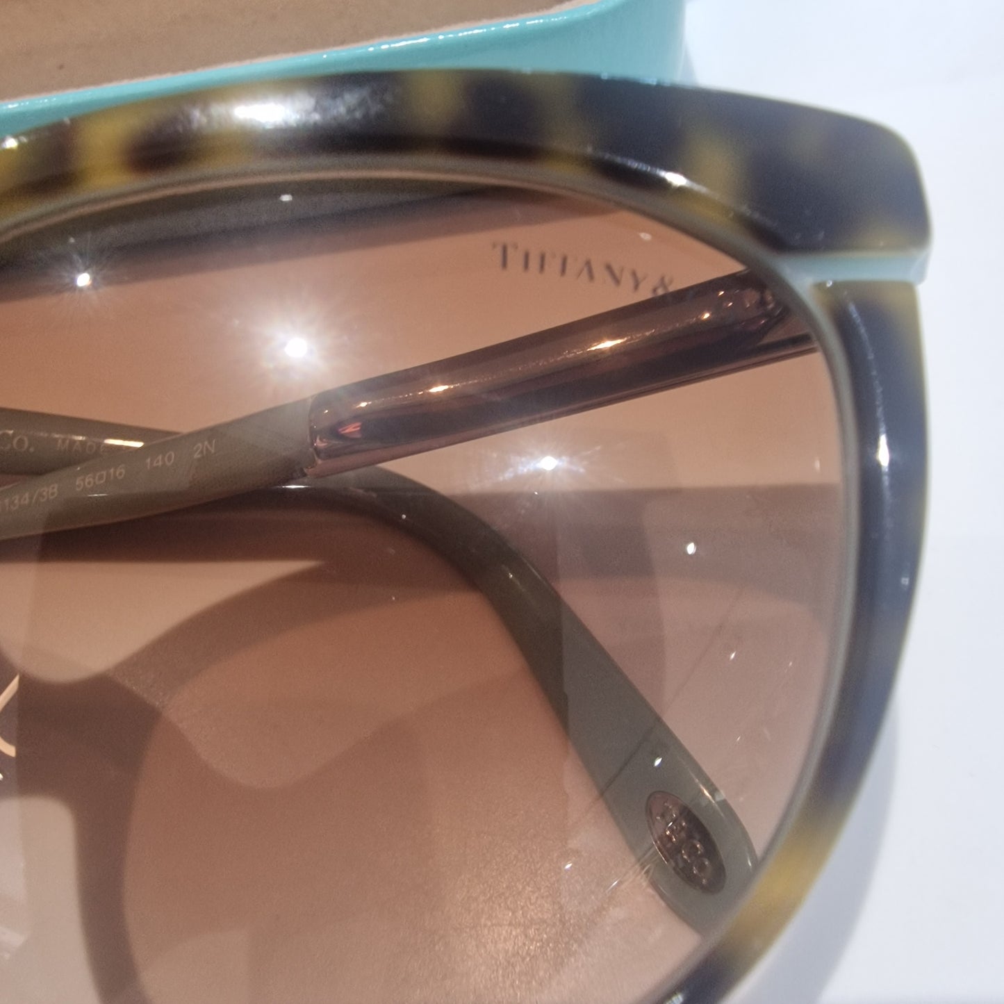 Tiffany TF4097 Atlas Collection Cats Eye Sunglasses