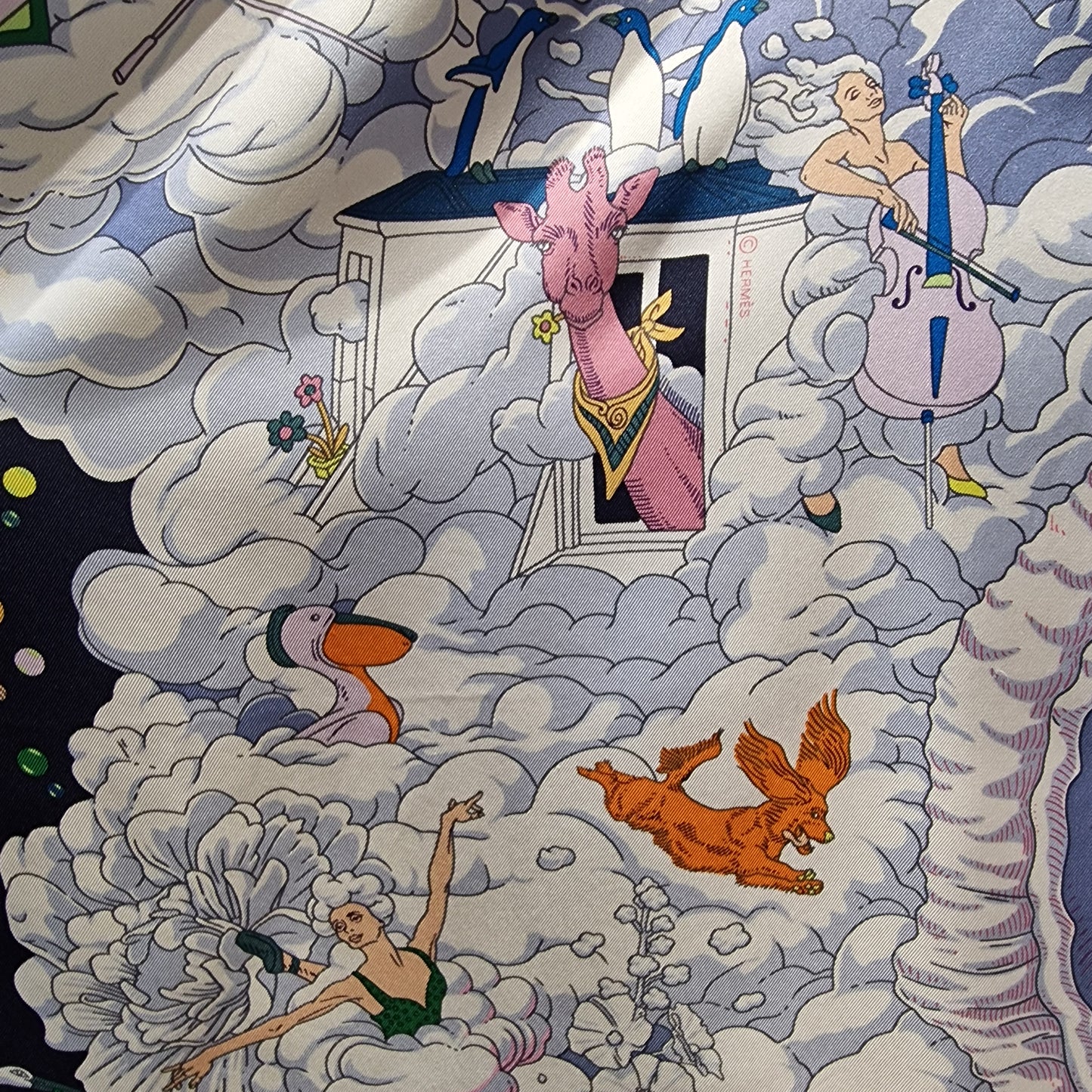 Hermès Silk Scarf, 90 x 90