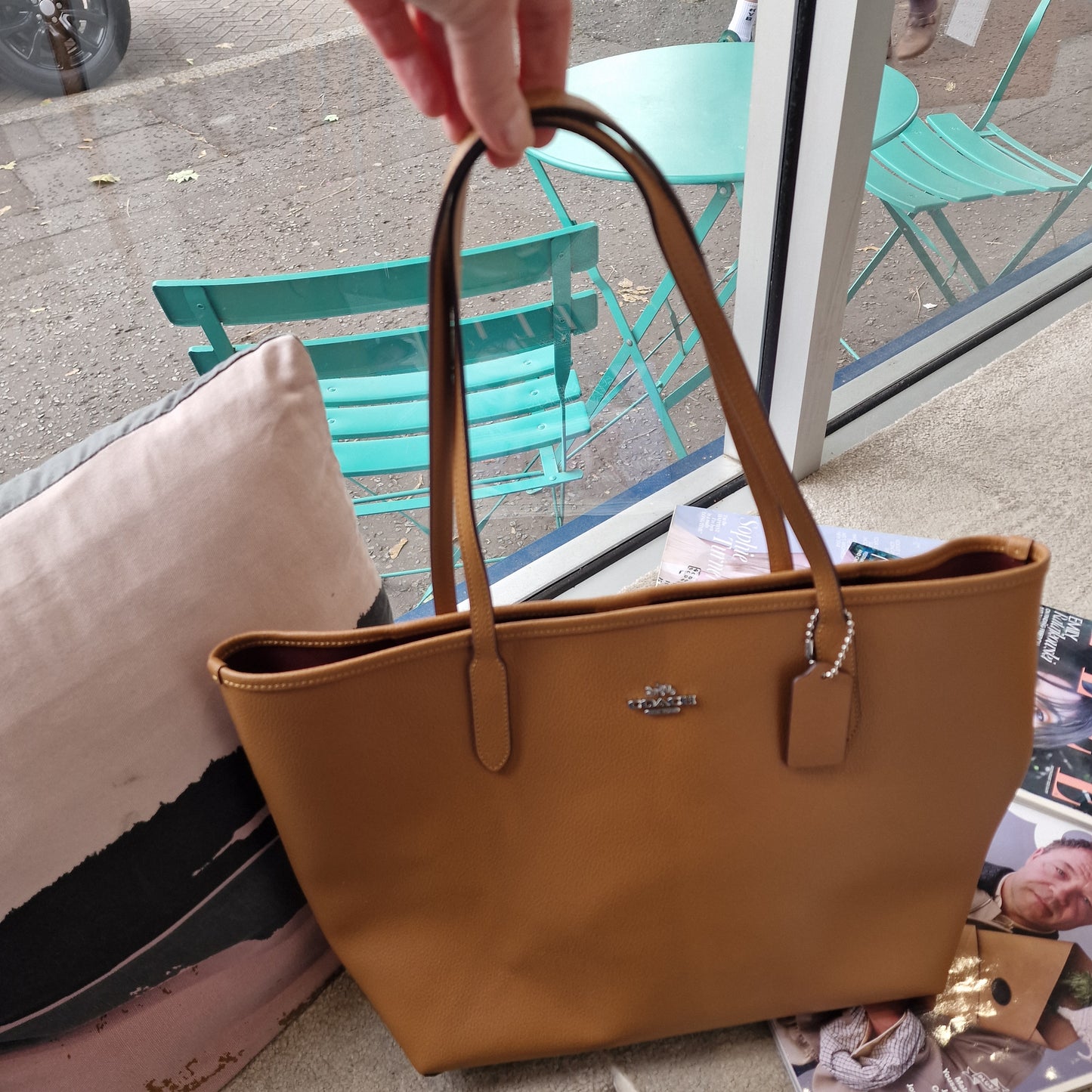 Coach Tan Tote